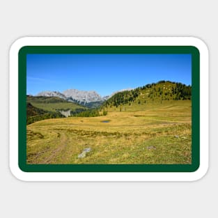 Laghi di Festons Alpine Meadow, Italy Sticker